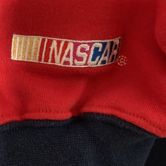 Vintage Jeff Gordon Sweatshirt Men's 2XL Embroidered Red Navy Classic Nascar - Picture 4 of 9